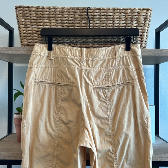 NWT Free People Mid-Rise Lucid Dreams Cargo Straight Leg Cotton Track Pant, 8 - Picture 8 of 12